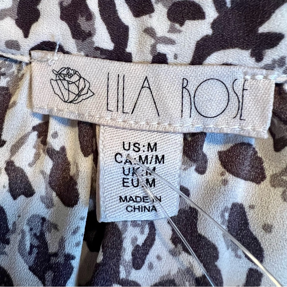 NEW LILA ROSE ANIMAL PRINT DRESS - Picture 11 of 13
